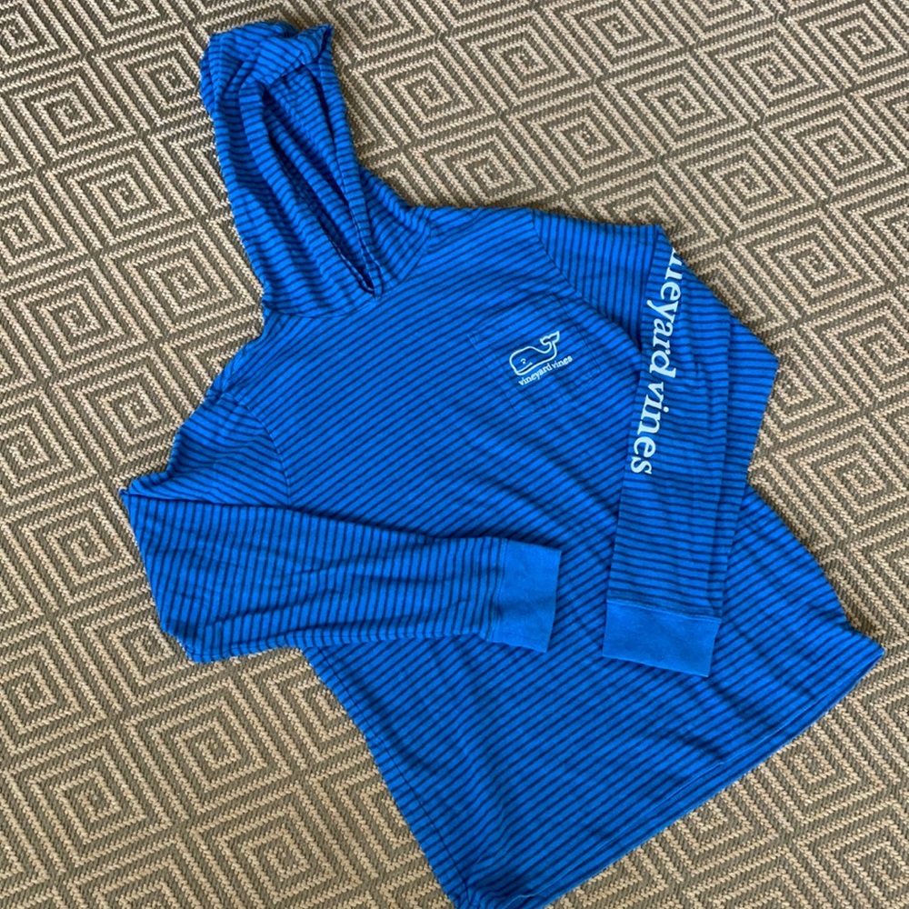 Vineyard Vines Boys Hooded Long Sleeve T-Shirt